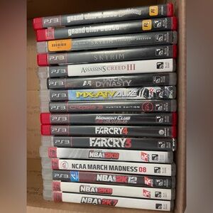 PlayStation 3 Video Game Collection